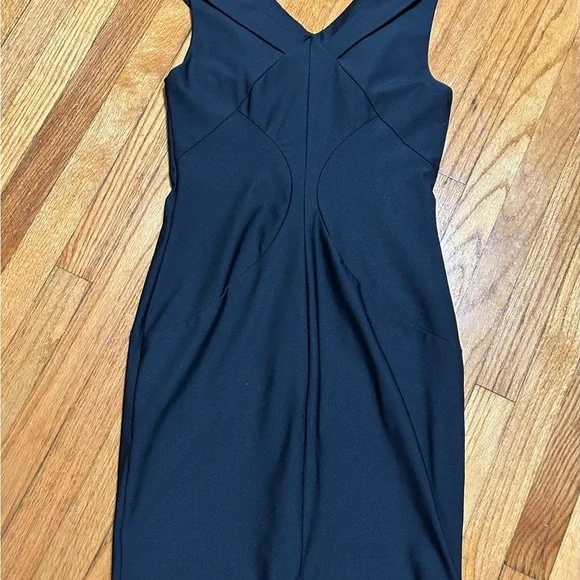 Ted Baker Ravana front-zip dress in Black - Size US 4 - Picture 11 of 13